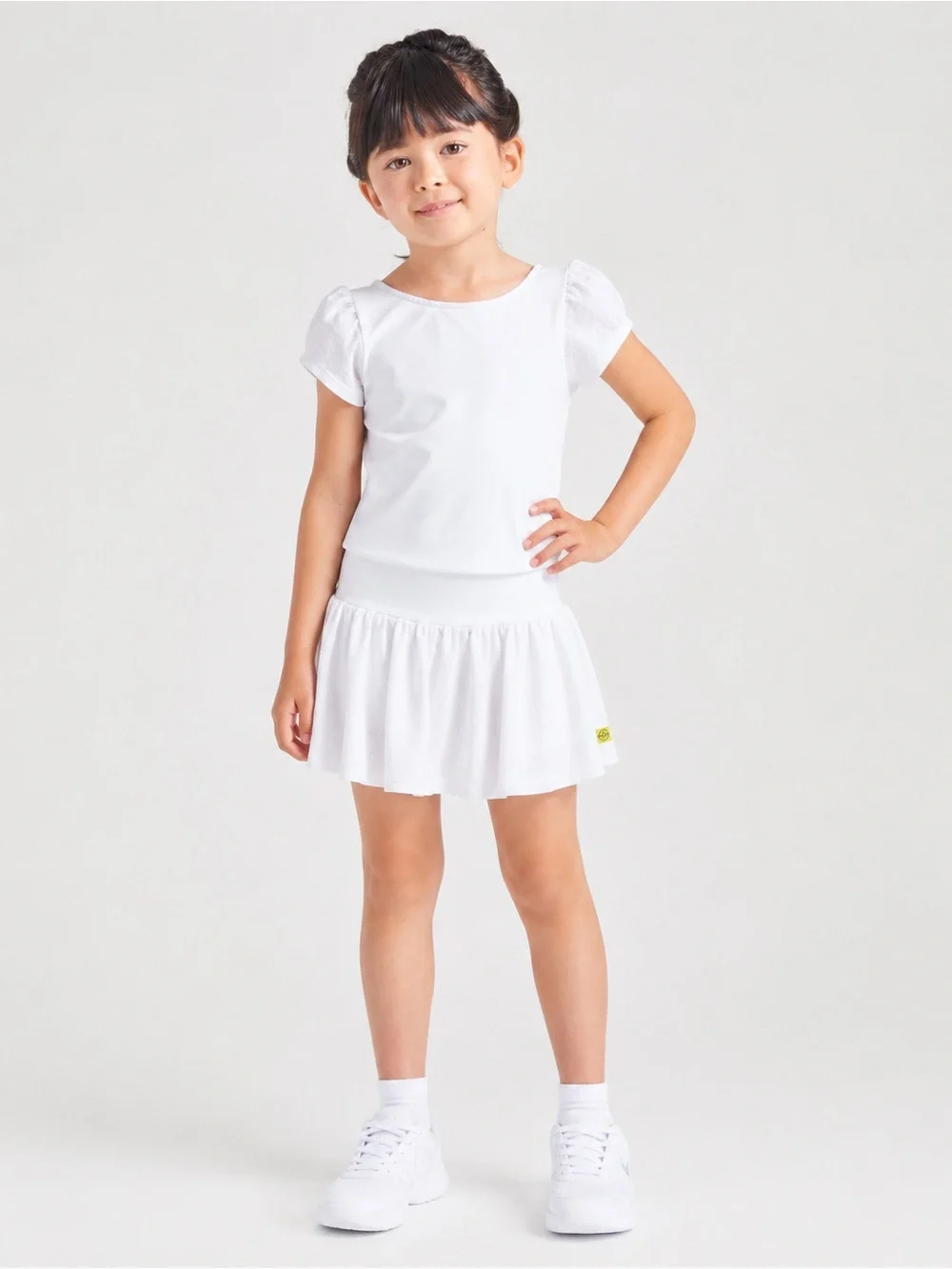 NWT L’Oeuf Poche Girls Ballet Collection Tennis Top/Skirt Set, MSRP $110, 6/7
